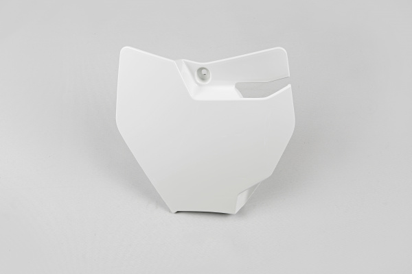 Front Number Plate white for Gas Gas / Ktm